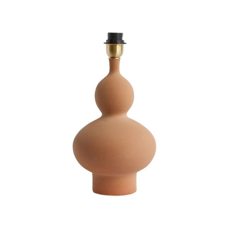 Tine K Home Tafellamp raffia/clay - terracotta