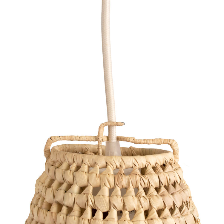 Stone lamp pendant - palm