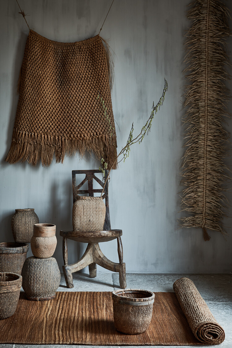 Traditional grass raincoat #2