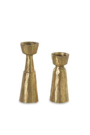 Jahi brass candlestick - S