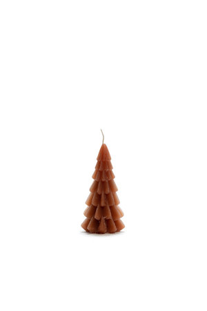 Kaars kerstboom - XS - rust