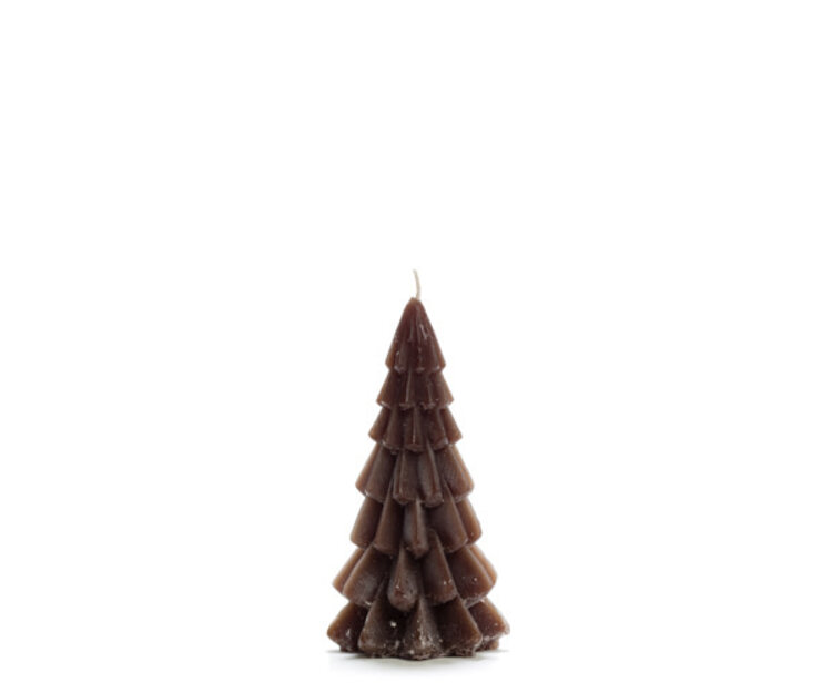 Kaars kerstboom - XS - coffee