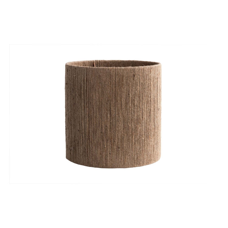 Maison de Vacances Lamp Kalé Osh zandsteen argile noir / jute natural - M