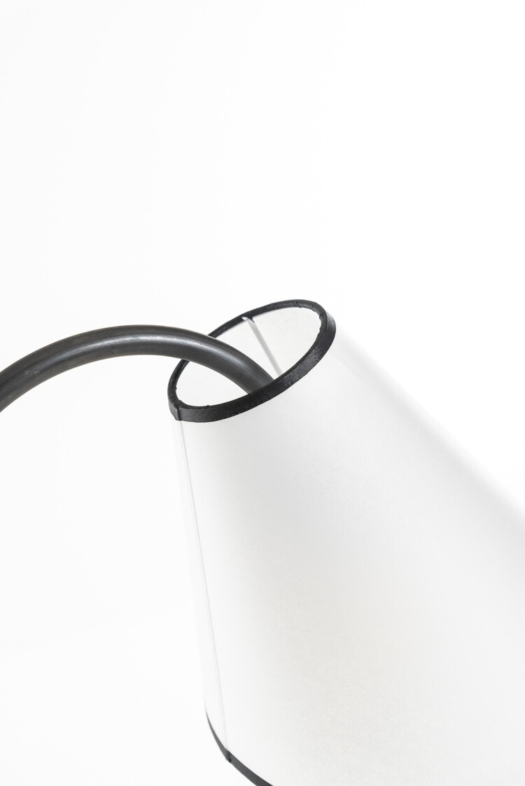 Caravane Vloerlamp Ella Lix met witte lampenkap