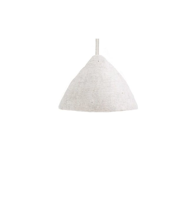 Vilten hanglamp Tipi omkeerbaar S - pierre clair/naturel