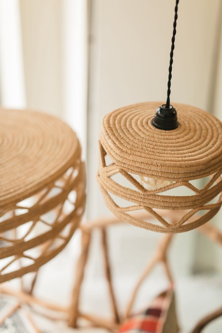 Caravane Hanglamp 'Mawja' - naturel