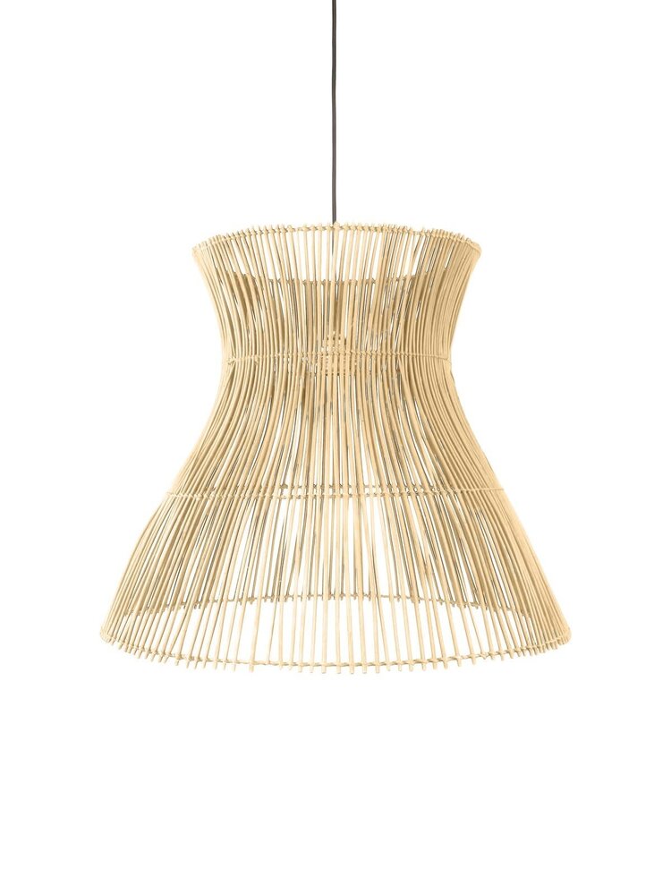 Caravane Halo rattan hanging lamp - natural