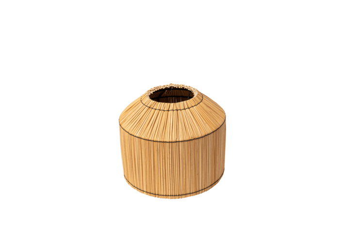 Hanglamp 'Bona' - riet