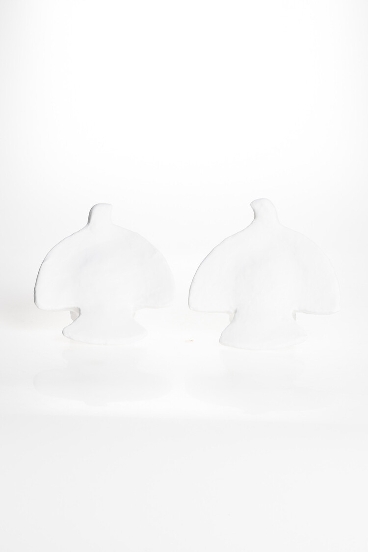 Bird wall lamp - white