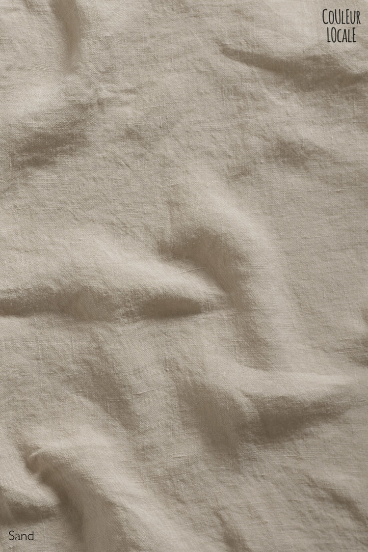 Linge Particulier Dekbedovertrek linnen - sand