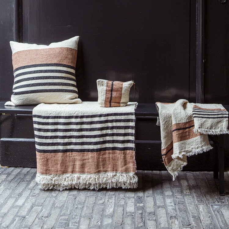 Libeco The Belgian pillow deco cushion - inyo