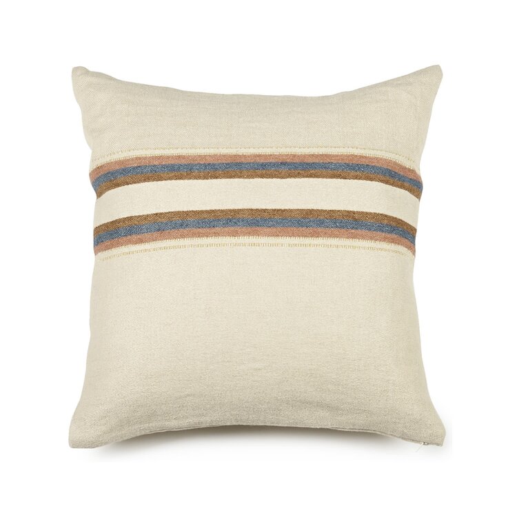 Libeco The Belgian pillow deco kussen - harlan stripe