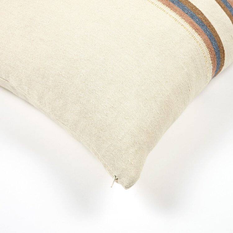 Libeco The Belgian pillow deco cushion - harlan stripe