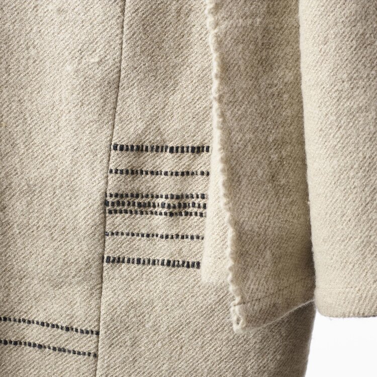 Libeco The Moroccan stripe coverlet