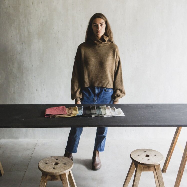 Libeco Skye napkin - arabica