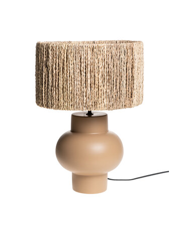 Tafellamp bulb beige - palm