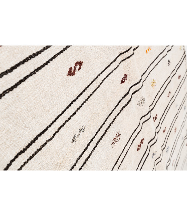 Vintage hemp rug, multicolor #8 - Turkey - 247 x 168cm