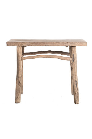 Console weathered elm wood - 105 cm