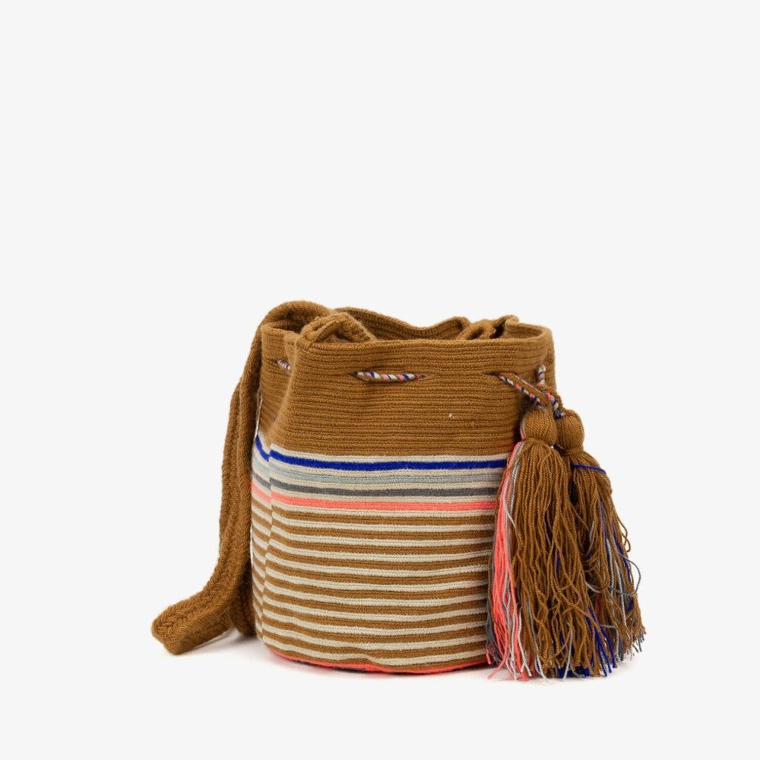 Crossbody Wayuu Mochila Sarda terracotta Couleur Locale