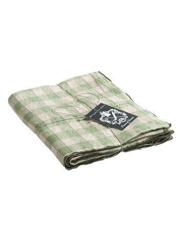 Maison de Vacances Tafelkleed bourdon, toile vintage vichy - sauge