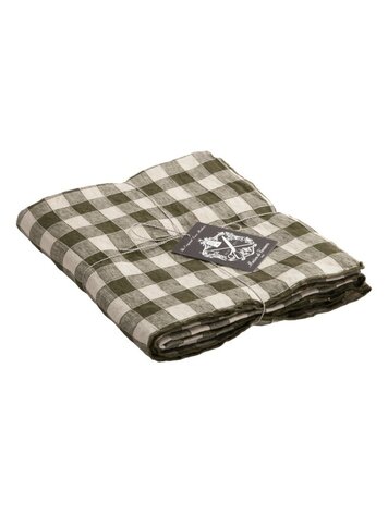 Maison de Vacances Tablecloth bourdon, canvas vintage vichy - laurier