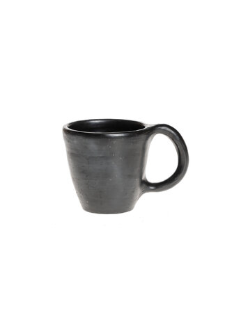 Black Pottery Big mug