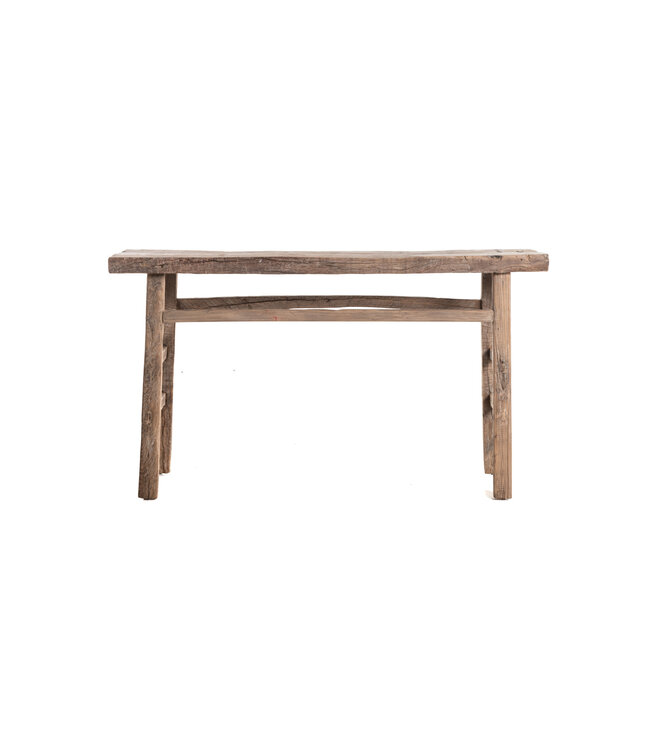 Console weathered elm wood - 141 cm