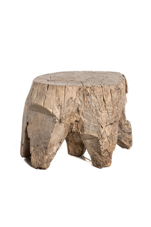 Large tree trunk coffee table