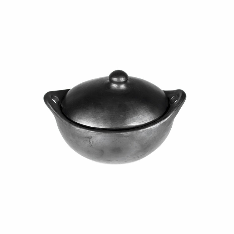 Black Pottery Ovale braadpan met deksel