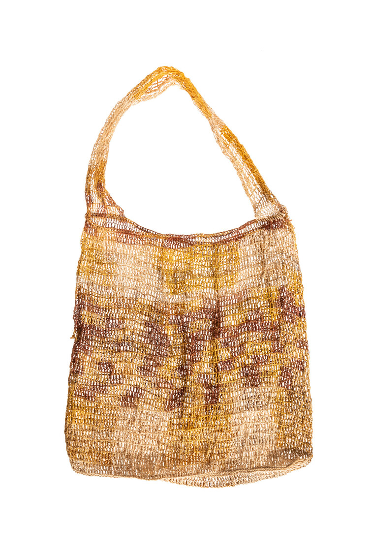 Bilum Highlands - yellow/brown pattern