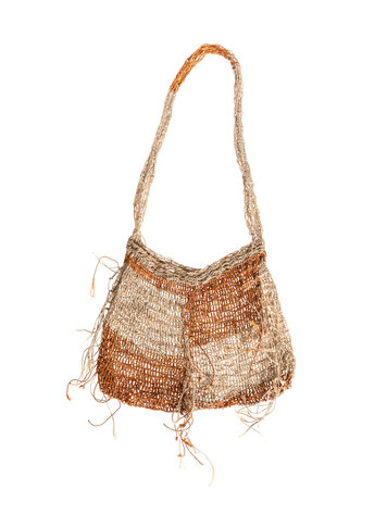 Bilum Sepik - orange pattern