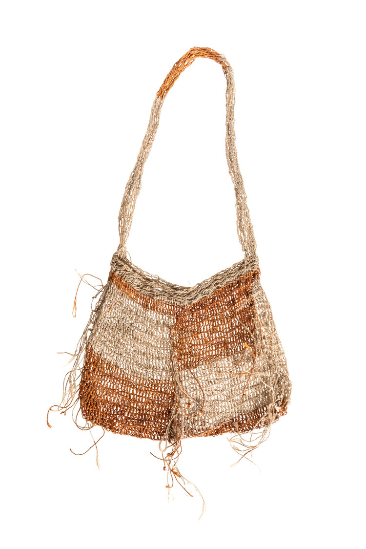 Bilum Sepik - orange pattern