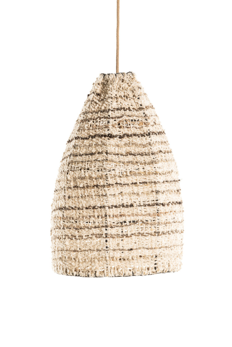 Suspension Afghanistan - ivory with brown stripes