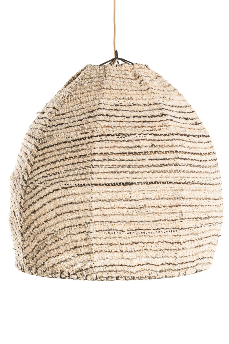 Suspension Afghanistan - ivory with brown stripes