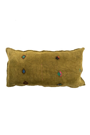 Vintage kilim grain sack cushion #29