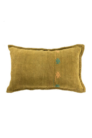 Vintage kilim grain sack cushion #30