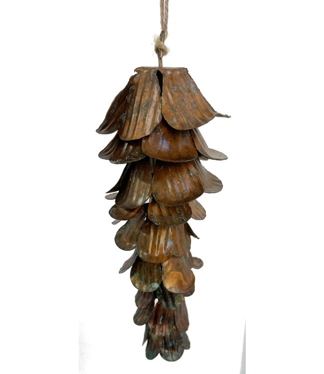 Metal cone - copper oxidized