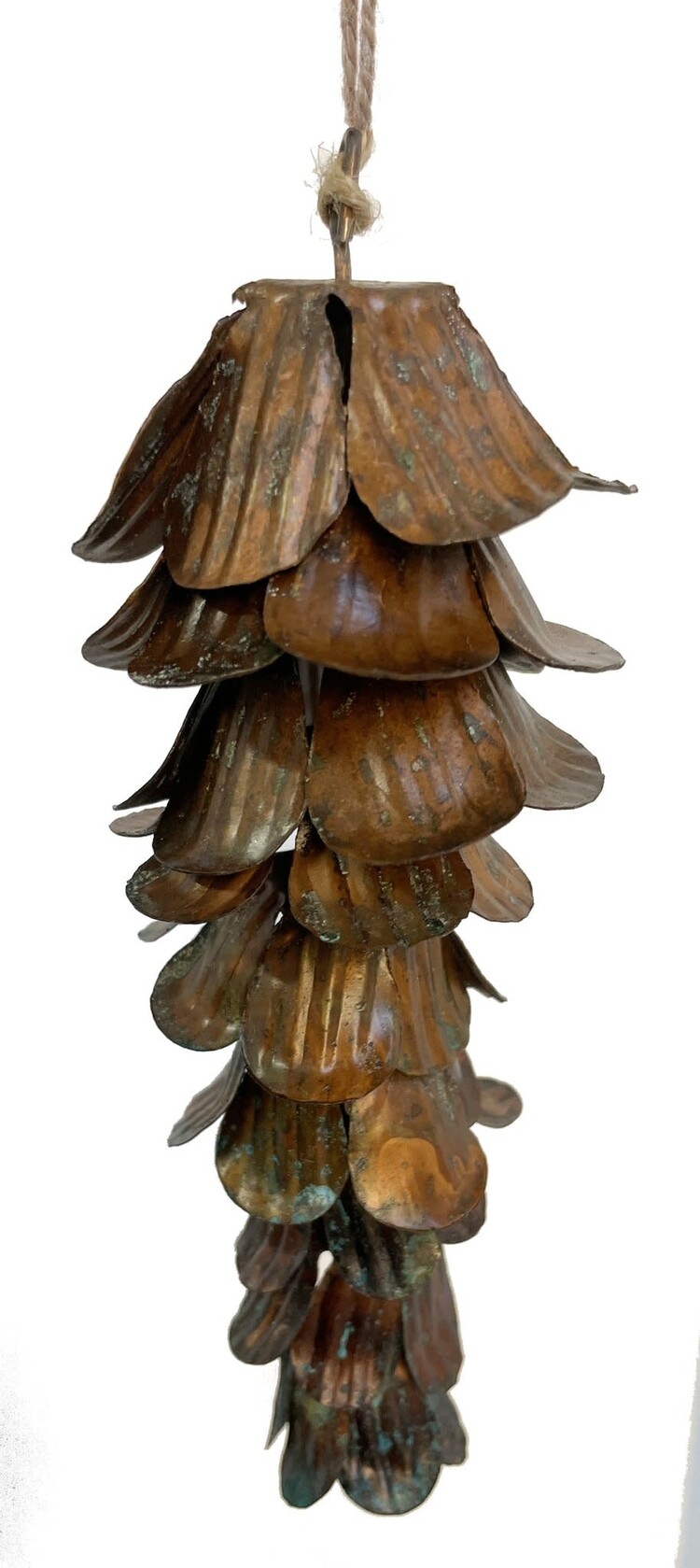 Metal cone - copper oxidized