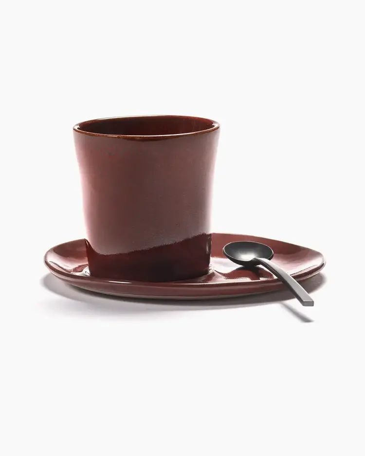 Serax Saucer coffee cup La Mère - red
