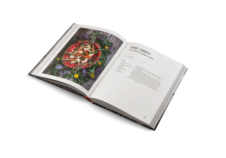 Gestalten Cooking on fire