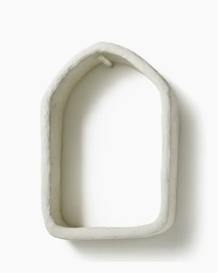 Serax Wall niche white earth - paper mache