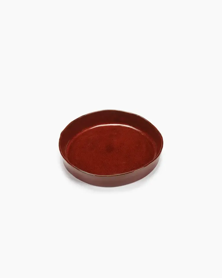 Serax Deep plate La Mère - small - red