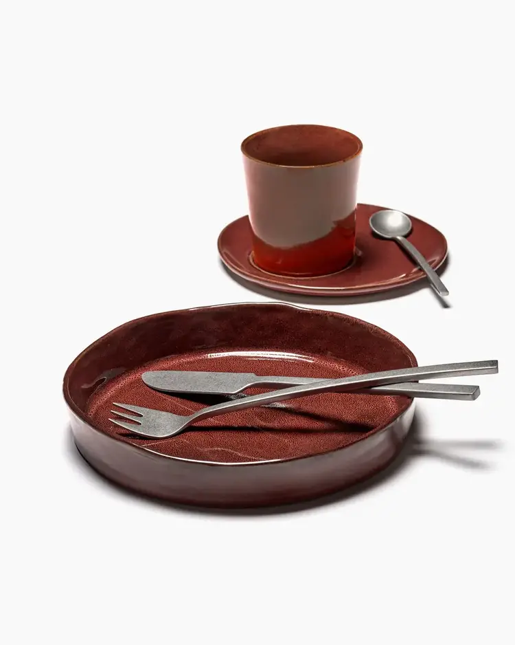 Serax Diep bord La Mère - small - rood