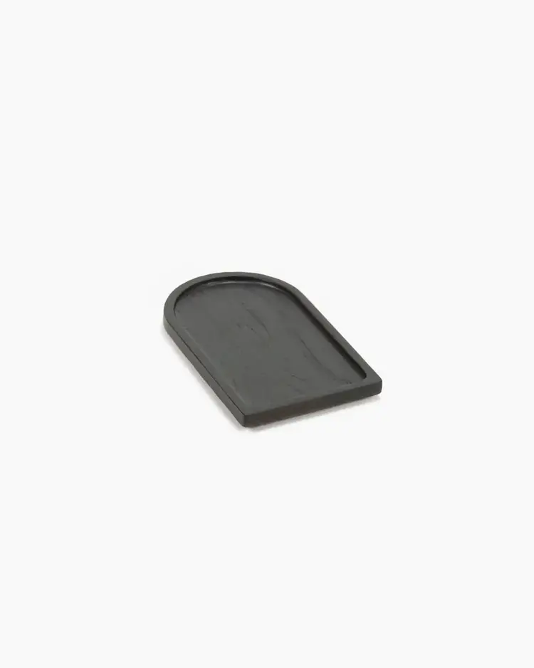 Serax Tray La Mère - small - black wood