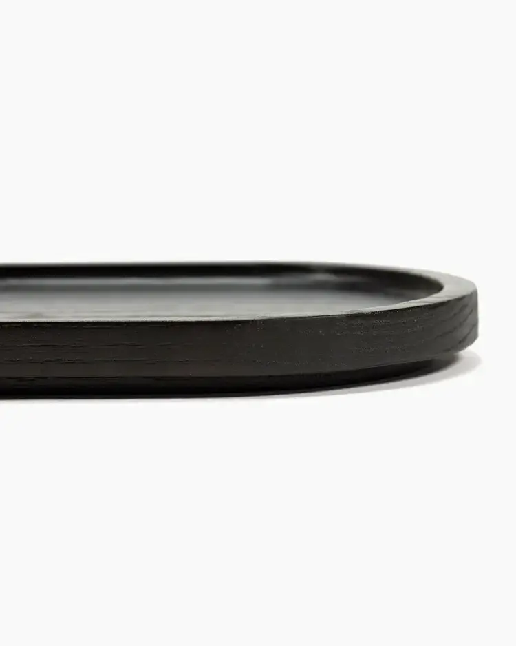 Serax Tray La Mère - small - black wood