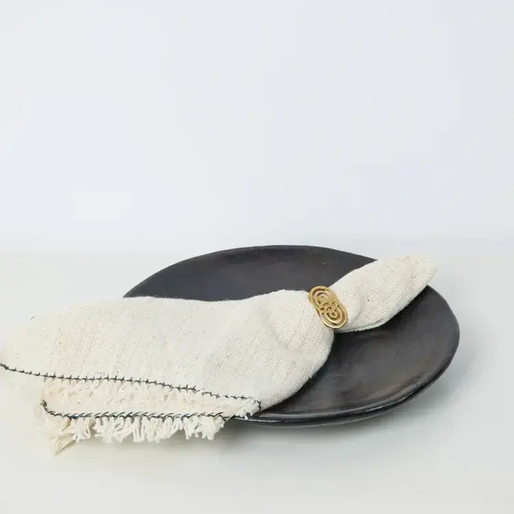 Napkin ring golden - set of 4