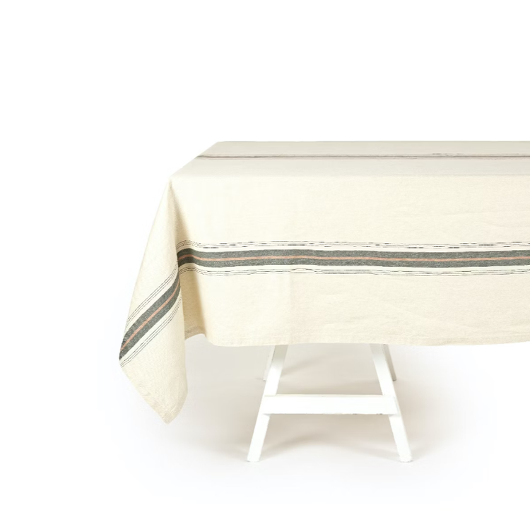 Libeco Gypsum tafelkleed - stripe