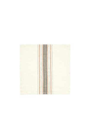 Libeco Gypsum napkin - stripe