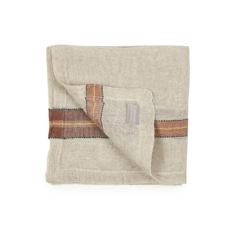 Libeco Banks napkin - stripe