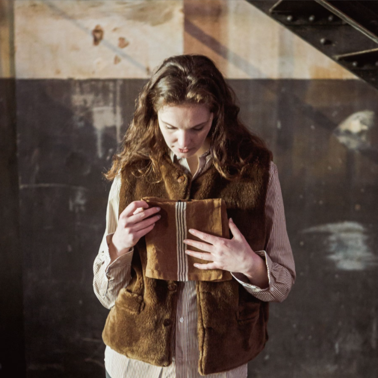 Libeco Locomotive napkin - stripe